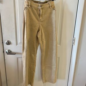 Lane Bryant- Signature Fit mid rise relaxed straight jeans - size 18